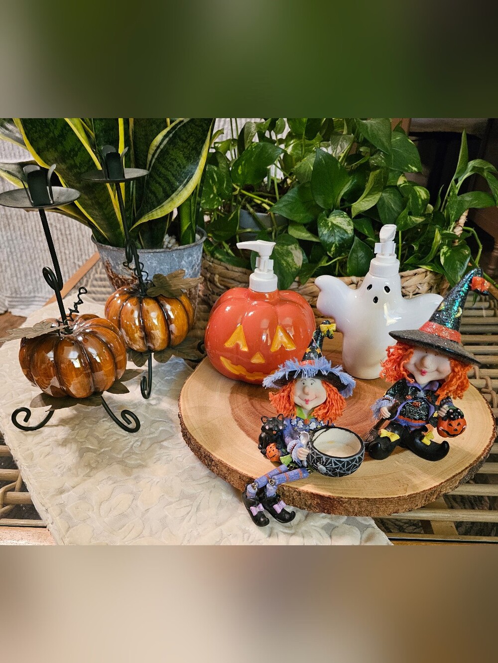 6PC Fall Halloween Decor Bundle